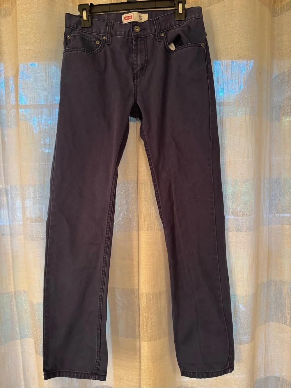 Levi's Men's Dark Navy Slim Straight Jeans